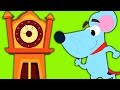 Hickory Dickory | Мультфильм для детей | Популярные потешки