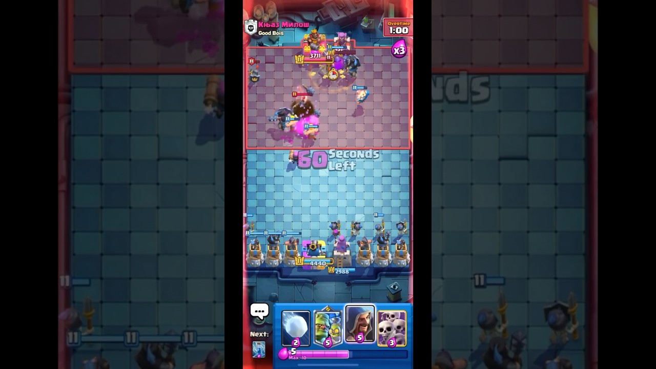 [8]🕹️Victory in Critical Moments! Powerful Combo in Spooky Chess Map | Clash Royale🕹️