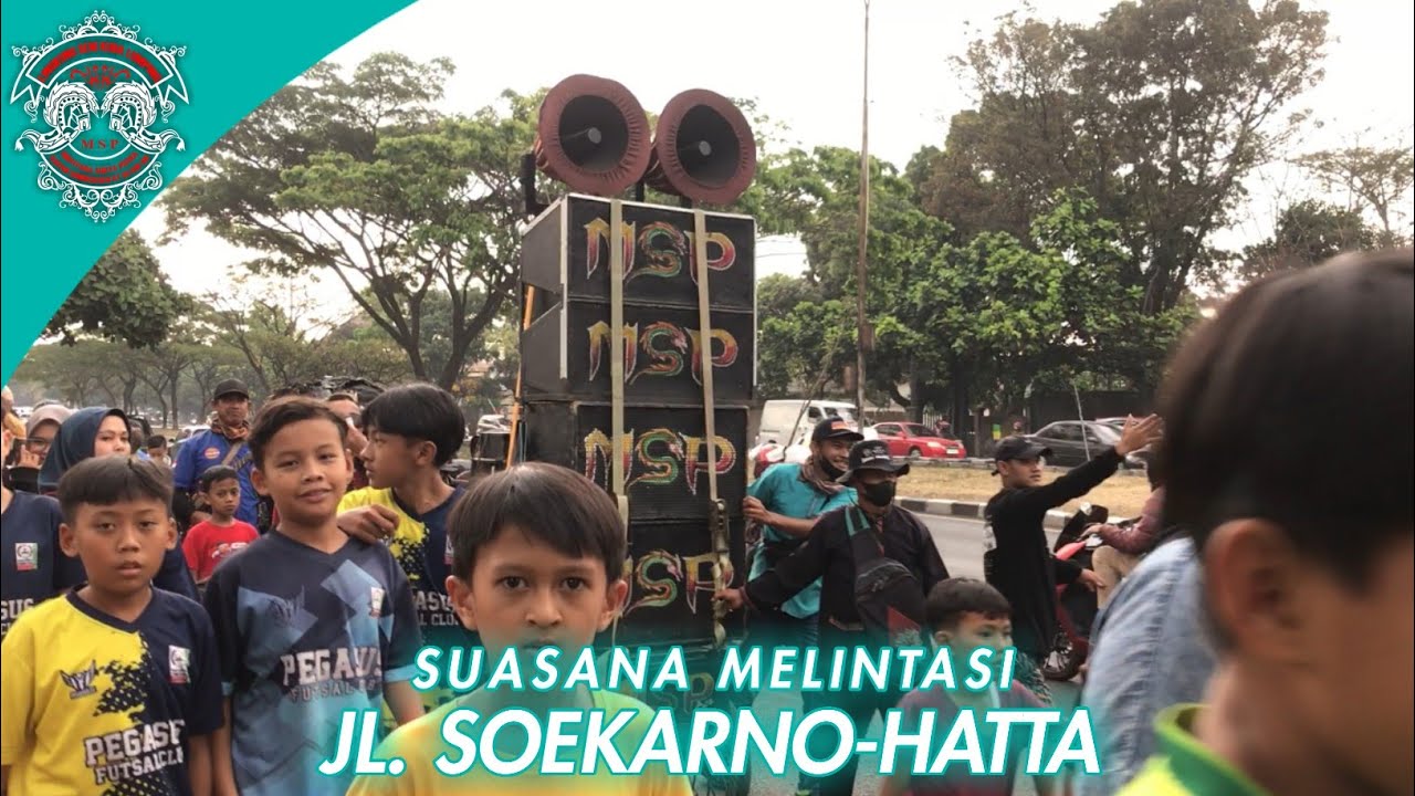 SUASANA MSP MELINTASI JL. SOEKARNO-HATTA | MUTIYARA SURYA PUTRA