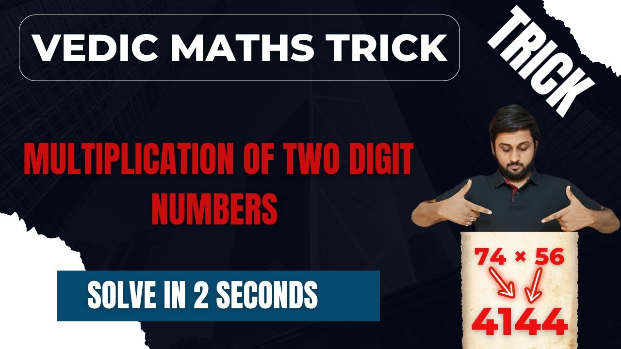 2-Digit Multiplication Short Tricks for Fast Calculation | Master Vedic ...
