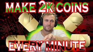 HOW TO MAKE 5K COINS EVERY 2 MINUTES ON FIFA 22 | PRINTING COINS IS REAL