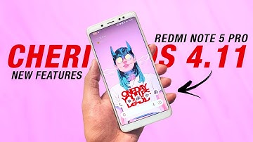 Cherish OS 4.11 Official For Redmi Note 5 Pro | Android 13 | Improvements | QS Header Image & More