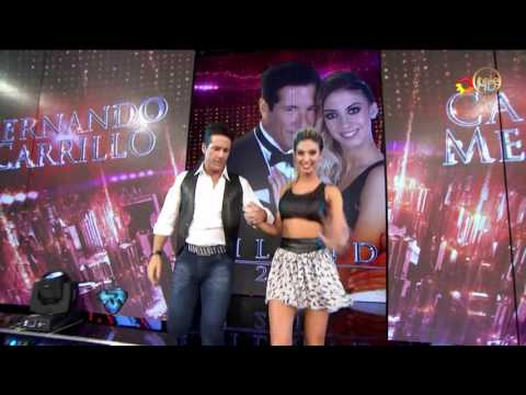 Ángela Torres y Fernando Carrillo bailaron cumbia pop