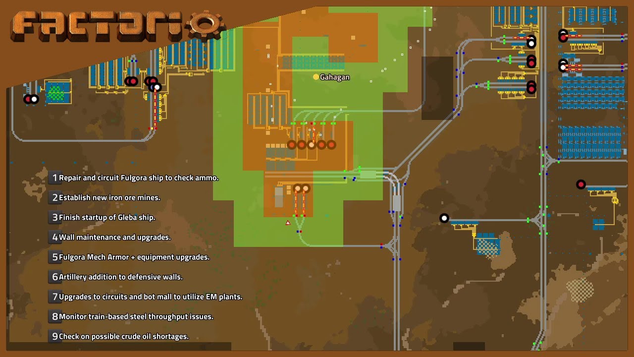 [Factorio] Oh no he's writing to-do lists on the map. (#50) - YouTube
