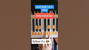 Thumbnail of Interstellar (Easy Piano Tutorial)