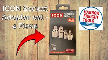 ICON - Socket Adapter Set, 4 Piece