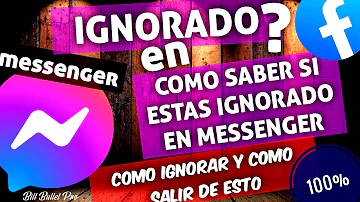 ¿Qué pasa cuando pones los mensajes de alguien en ignorados?