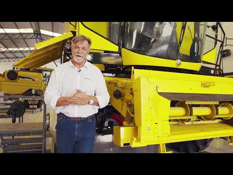 Alimentador da colheitadeira: funções, regulagens e benefícios na operação | New Holland TX 5.90