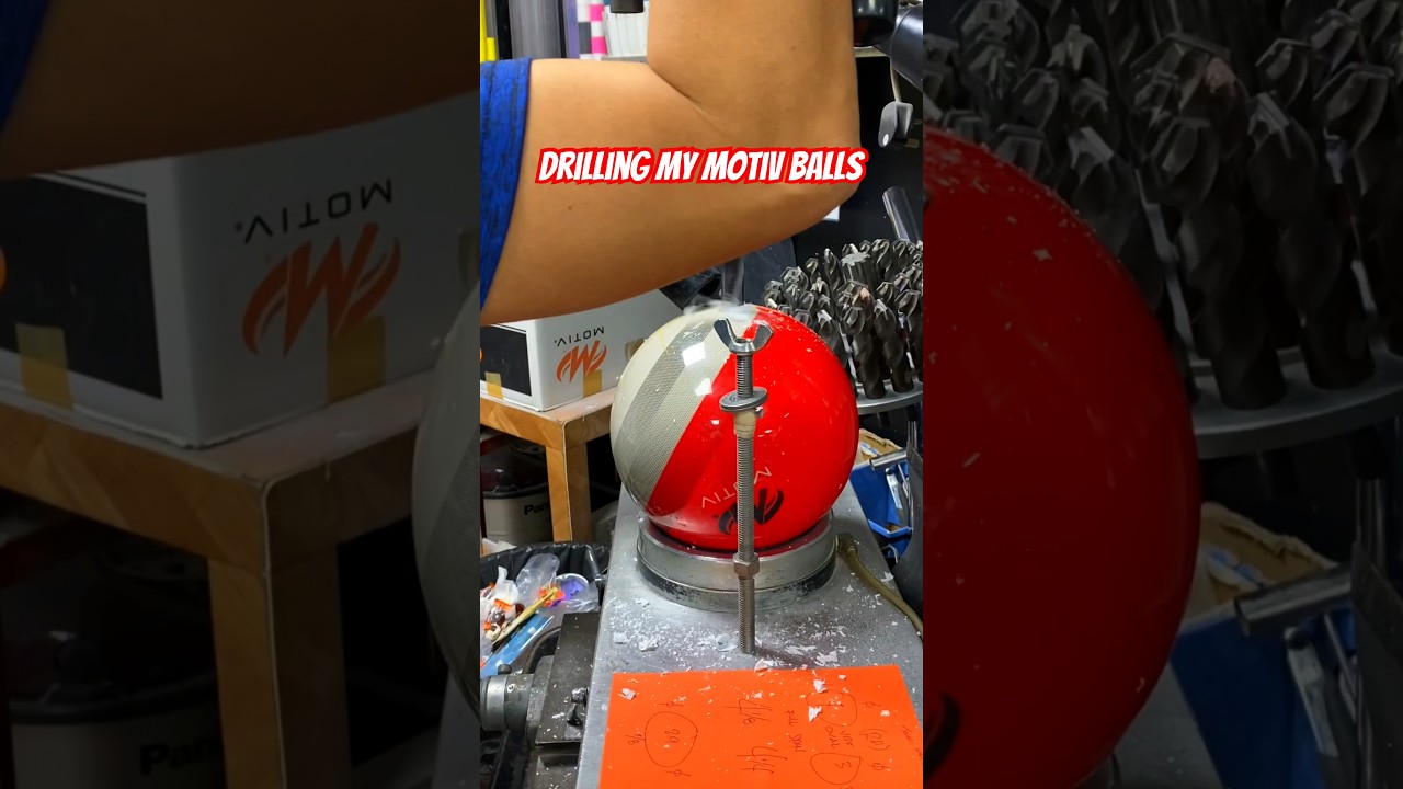 Drilling My Motiv Bowling Balls 