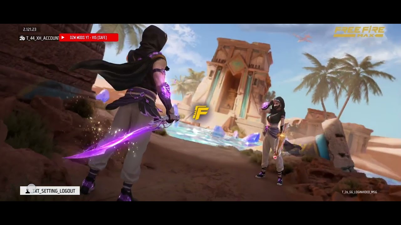 تحميل لعبه فري فاير مهكره بدون بان ولا بلاش