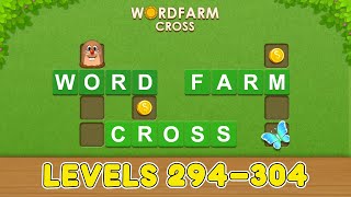 Word Farm Cross Levels 294 - 304 Answers screenshot 2