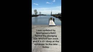 Lake St. Clair - Clinton River Cut Off Launch Ramp Open