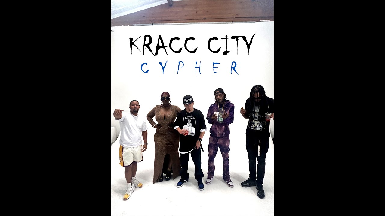 KRACC CITY CYPHER (Young Cal, Aktive, Clutch, Mrs. Black Dyamond, & DreVishiss) Hosted By Lush One