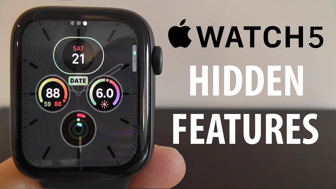 Apple Watch Series 5 Hidden Features Top 10 List Youtube