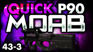 MW3 | Quick P90 MOAB - I Got Verizon FiOS Quantum! (Best Internet for CoD)