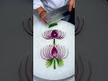 #Onion flowers #food #cuttingart #fruit