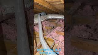 Remove old insulation and add a new insulation in Houston TX