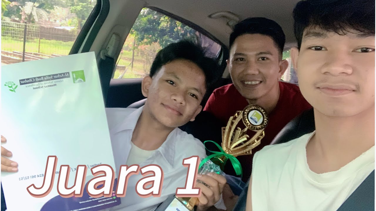 Farel Prayoga Juara 1 Lomba Adzan SMP Al - Azhar 