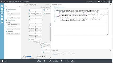 Azure ML Studio: Recommender Example: Item Features