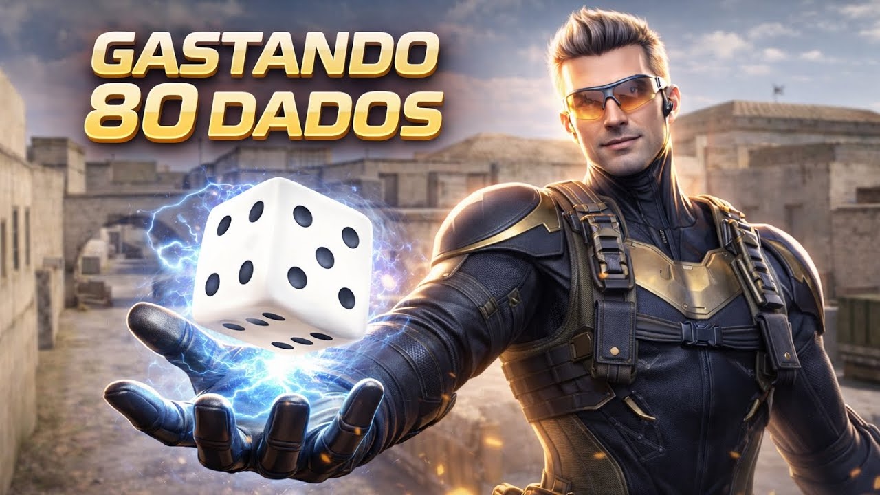 🔥CF MOBILE: GASTEI 80 DADOS NA NOVA ROLETA E CONSEGUI VARIAS ARMAS VIPS 
