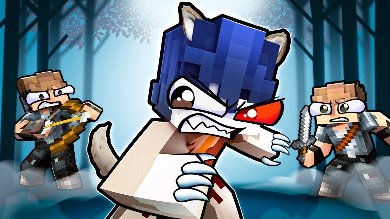 Becoming the ALPHA WOLF in Minecraft! - YouTube