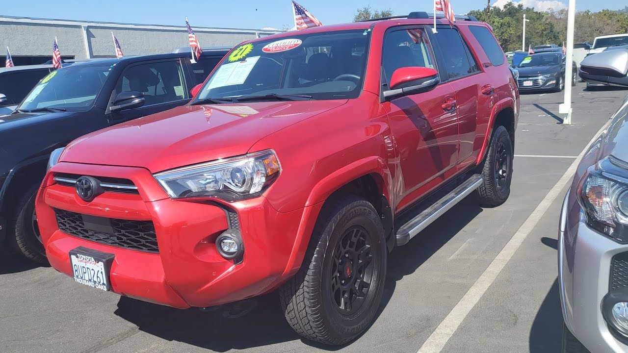 2021 Toyota 4Runner SR5 Premium Startup, walkaround, and features - YouTube