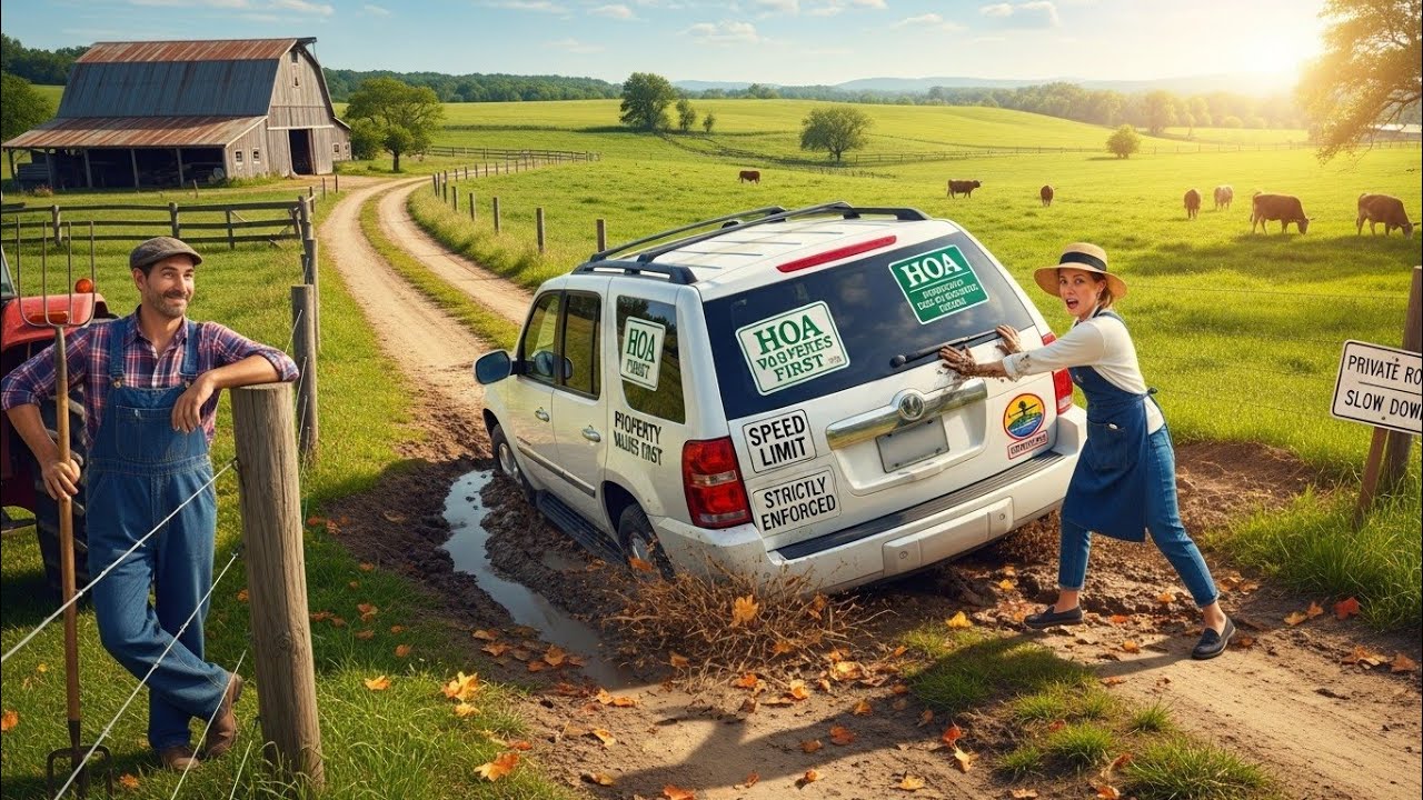 HOA Karen Wouldn’t Stop Speeding Through My Farm — So I Set a Trap She’ll Never Forget