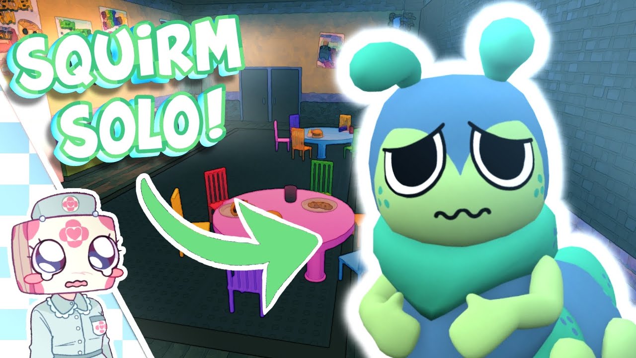 Solo Run As Squirm! 🐛📚 | Dandys World Update Solo Run