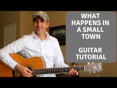 What Happens In A Small Town - Brantley Gilbert | Guitar Tutorial