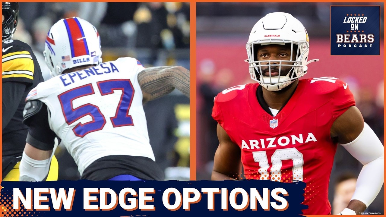 New edge rusher options emerging for Chicago Bears with Josh Sweat rumors and AJ Epenesa workout