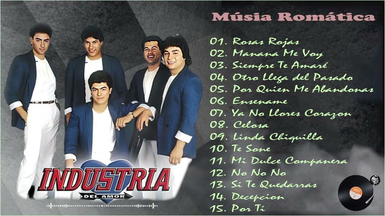 🎵❄️☔Mix de Industria del Amor  Romanticas Del Ayer❄️