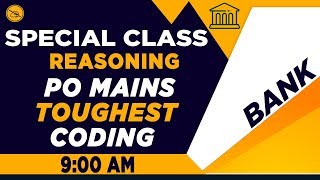 Celebrity REASONING | SPECIAL BANK CLASS | BY RANDHEER MAHENDRAS | PO MAINS TOUGHEST CODING | 9:00 AM Wealth