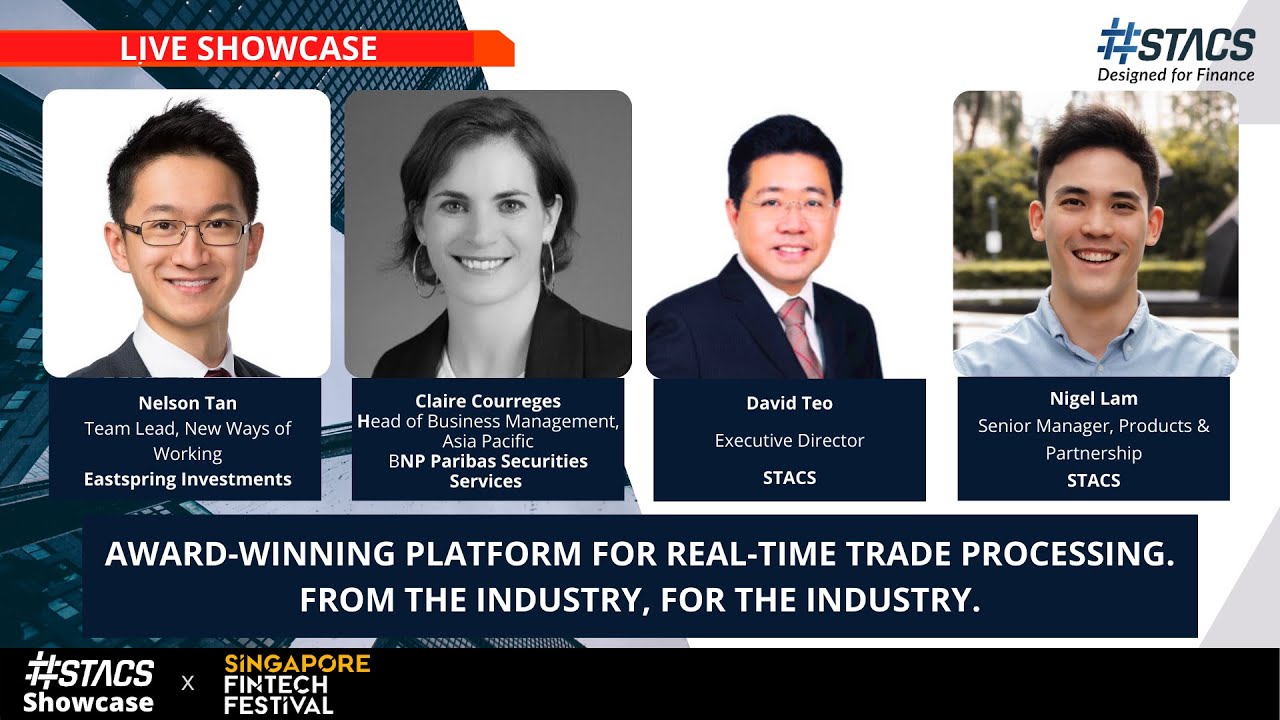 Live Showcase – Award-Winning Platform for Real-Time Trade Processing – STACS Showcase