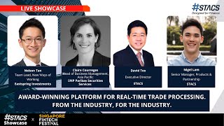 Live showcase ??? award-winning platform for real-time trade
processing stacs
