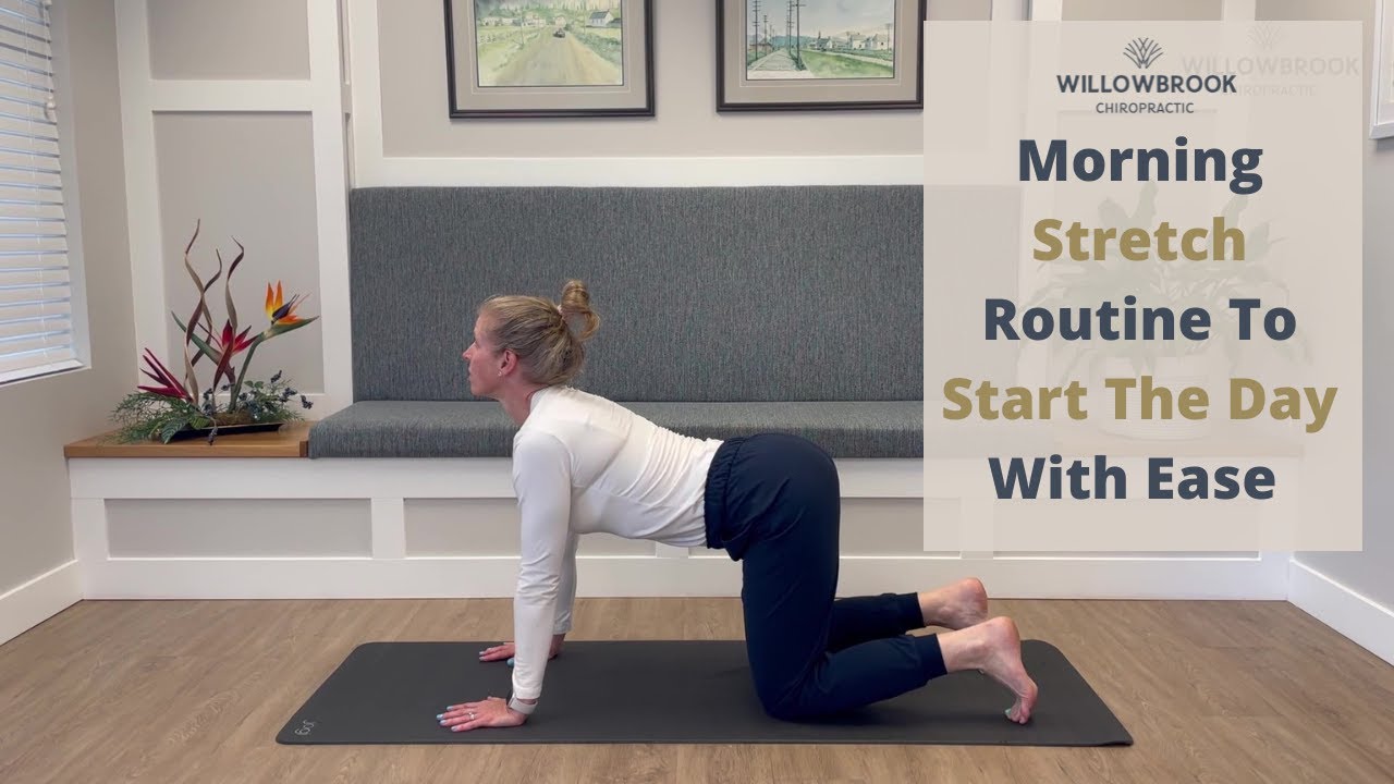 Morning Stretch Routine to start the day with ease // Langley BC ...