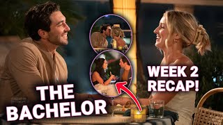 The Bachelor Week 2 RECAP: Joey \& Daisy Make a Strong Connection, Lauren Self Eliminates!