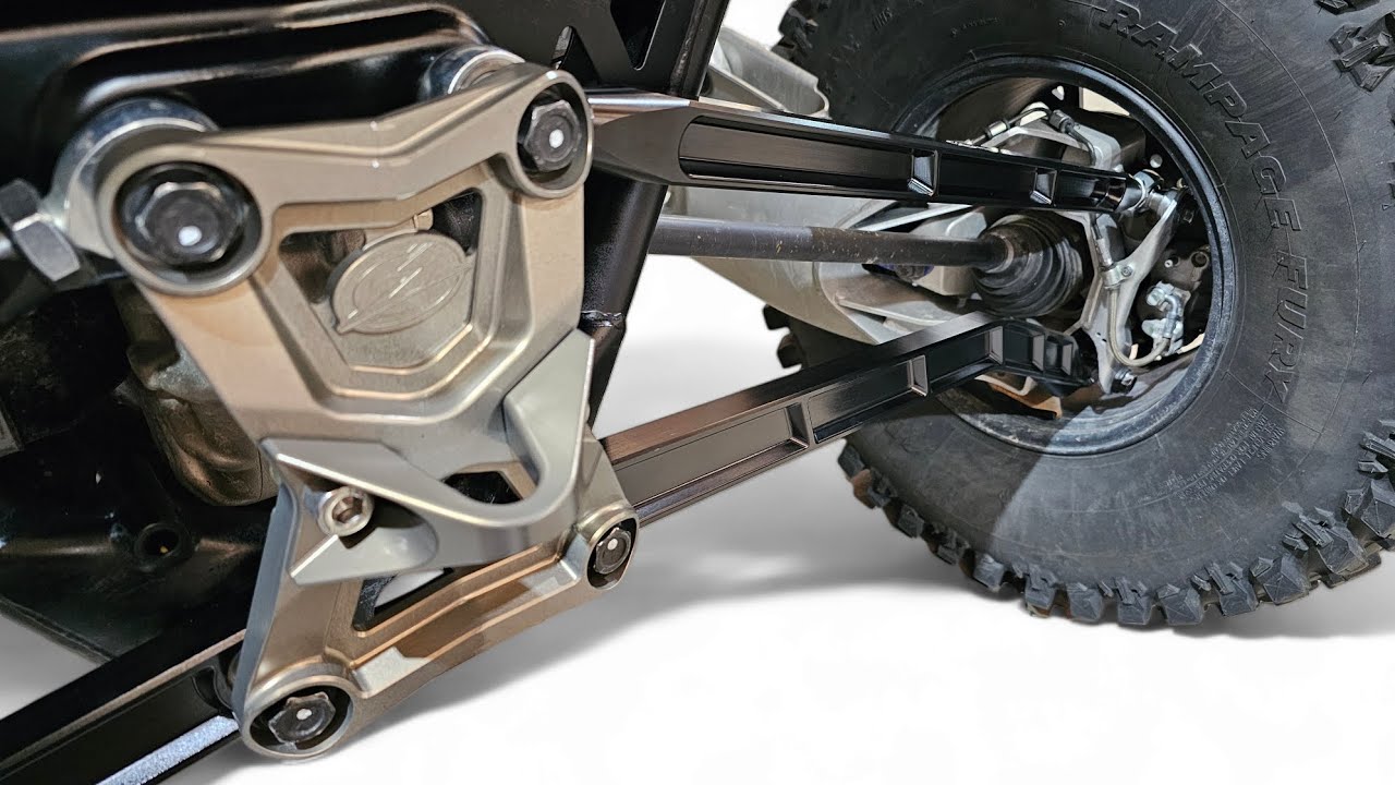 2020+ Polaris RZR Pro XP Radius Rod Plate with Tow Hook Black | EOD