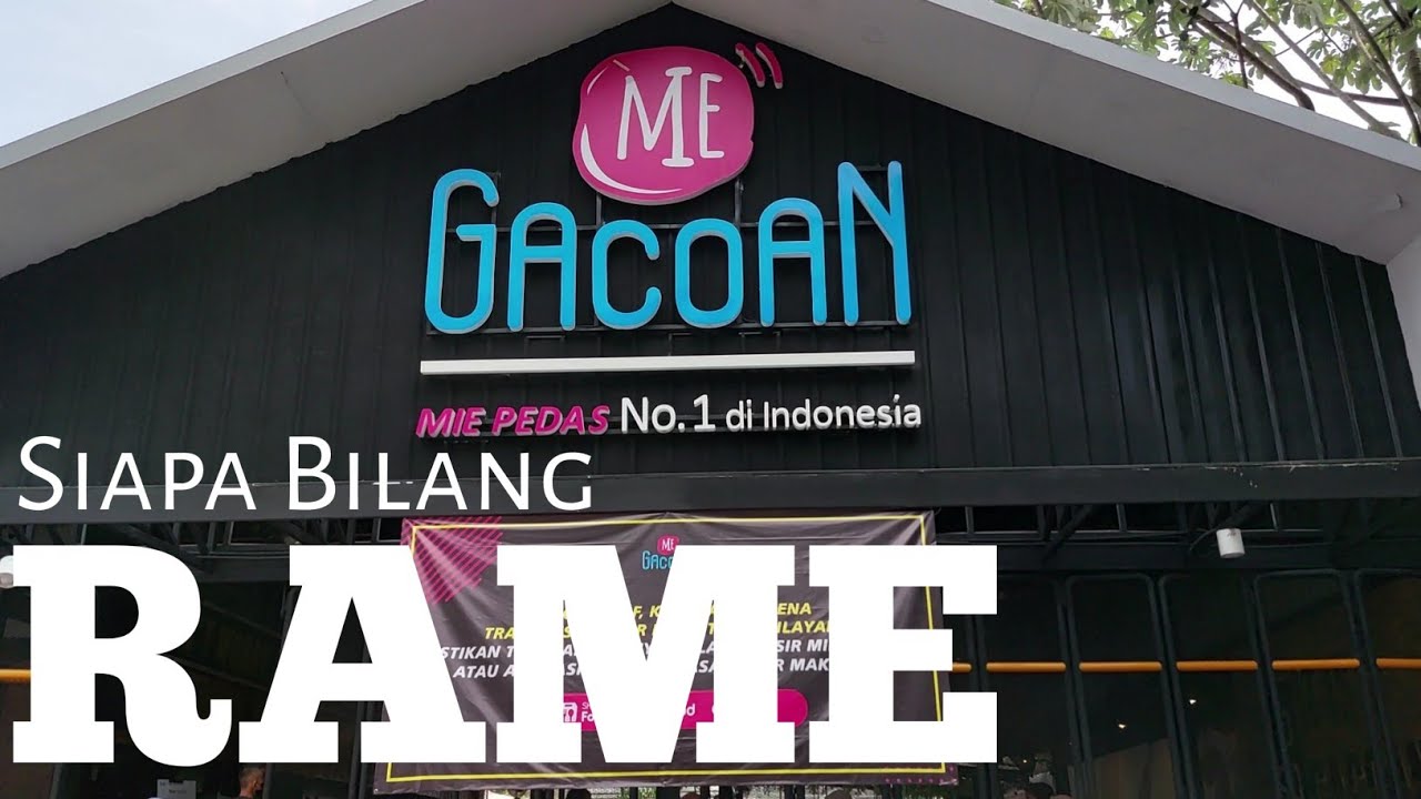 MIE GACOAN MIE VIRAL INDONESIA FOOD BUKA 24 JAM YouTube MIE GACOAN MIE VIRAL INDONESIA FOOD BUKA 24 JAM YouTube