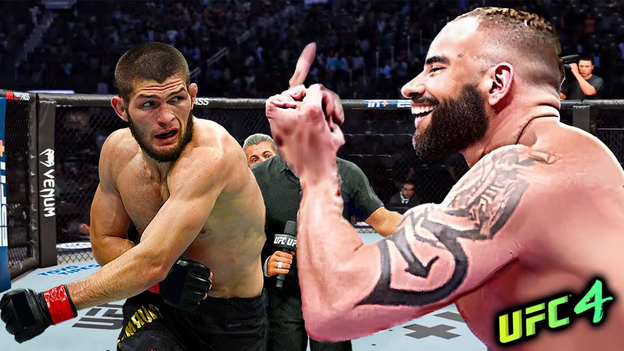 Khabib Nurmagomedov vs. Positive Alonso (EA sports UFC 4)