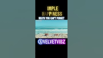 Thumbnail of Simple Happiness 🌴 | Tropical EDM Electro Pop | @VelvetVibz #lyricsvideo #newmusic2025 #dancemusic