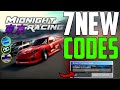 ALL WORKING MIDNIGHT RACING TOKYO CODES ROBLOX - All New Midnight Racing: Tokyo Codes 2026!