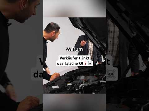 Der Verkäufer trinkt das falsche Öl #omidmouazzen #autohandel thumbnail