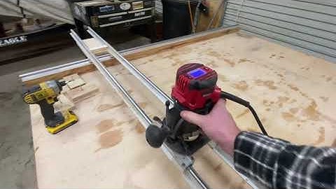 Building a Linear Rail Router Sled for Less Than $400!