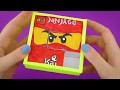 Lego Ninjago Paper Game Transformer DIY | Barley-break Tutorial