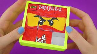 Lego Ninjago Paper Game Transformer DIY | Barley-break Tutorial screenshot 5