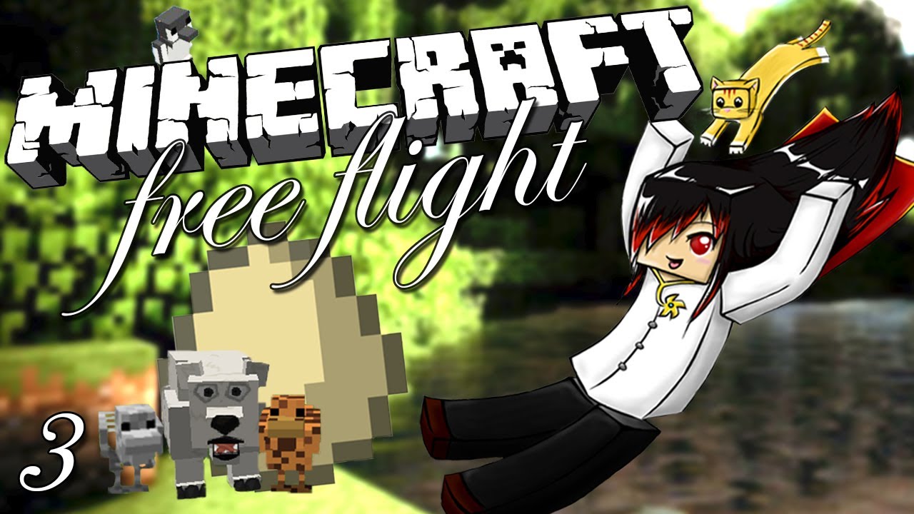 KILLER CHICKEN! Minecraft Free Flight Ep. 3 YouTube