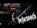 Behemoth - Ora Pro Nobis Lucifer (with solo) [Guitar cover]