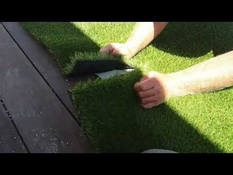 Видео: Укладка искусственного газона - информация по установке искусственной травы