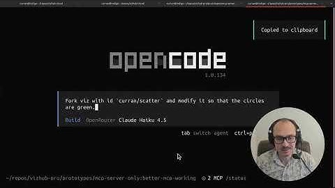 Data visualization creation MCP server concept demo