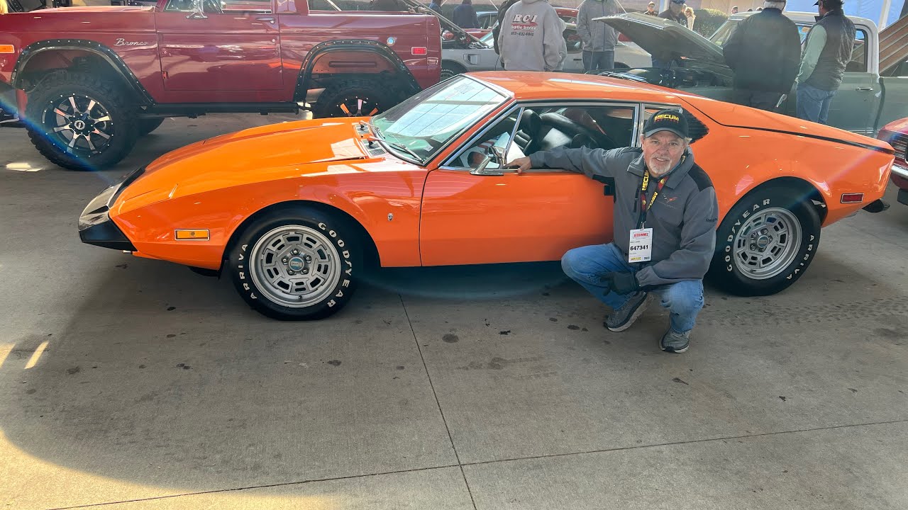 1973 (Detomaso Pantera) & Story about Muscle car Corner’s 71 Detomaso 😎